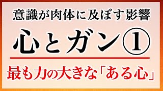 意識が肉体に及ぼす影響 心とガン① 最も力の大きな「ある心」 [upl. by Pitts]