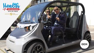 Health Uncensored with Dr Drew Featuring GEM Electric Vehicles [upl. by Eenwat239]