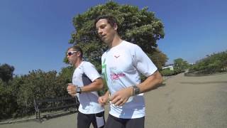 KMD IRONMAN Copenhagen run course  by Tom Kristensen and Allan Steen Olesen [upl. by Acie666]