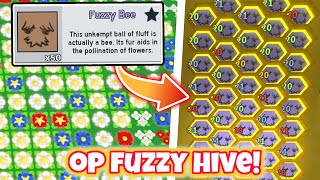 I Got 50 Gifted Fuzzy Bees and literally broke Bee Swarm [upl. by Notyarb615]