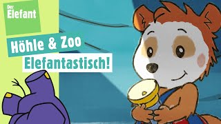 Bobo baut eine Höhle amp Bobo geht in den Zoo  Der Elefant  WDR [upl. by Laram]