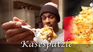 American Cooks DELICIOUS GERMAN RECIPEKäsespätzle  Cooking with Braygang EP 2 [upl. by Hawger594]