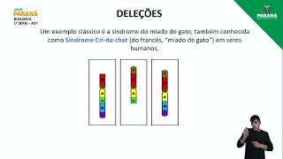 2022  1ª Série  Biologia  Aula 27  Alterações Cromossômicas Estruturais [upl. by Daph567]