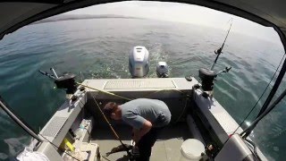 Half Moon Bay Trolling for SalmonGet Ling Cod [upl. by Clint815]