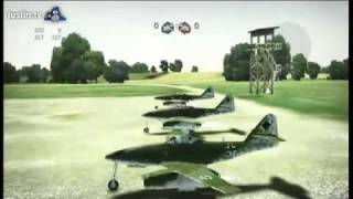 Me 262 Formation Takeoff IL2 BoP [upl. by Liddy]