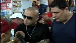 Entrevista a Wisin Gallera Asomante [upl. by Balbinder]