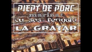 Frigarui din piept de porc marinat cu teriyaki la gratar  Bucataria lui Radu [upl. by Susana]