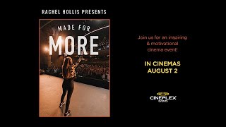 Rachel Hollis Presents Made For More Trailer [upl. by Oriane919]