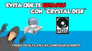 Has esto para evitar estafas  Crystal Disk  HDD [upl. by Elberta]