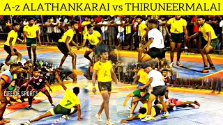 A to Z Alathankarai Vs Thirunermalai  kabaddi match  life of sports  kabaddi tournament [upl. by Arammat]