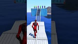 GTA 5 Epic RagdollsSpiderman Compilation Part 1 GTA 5 Euphoria Physics Fails Funny Moments [upl. by Ateuqal]