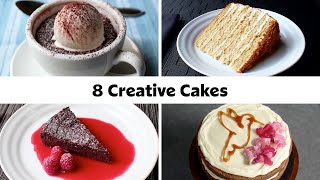 8 Cakes from Easy to Challenging [upl. by Ellehcil]