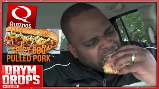 Quiznos Spicy BBQ Pulled Pork Review [upl. by Alper]