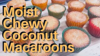 MOIST AND CHEWY COCONUT MACAROONS  EASY RECIPE  Cherry Carpio [upl. by Pelmas]