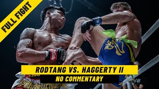 Rodtang vs Jonathan Haggerty II  Full Fight WITHOUT Commentary [upl. by Carrelli]