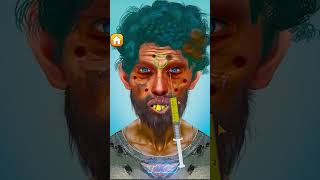 Makeover Spa Salon ASMR Games shorts shortsfeed youtubeshorts shortvideo shortsviral [upl. by Eberly]