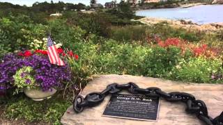 Kennebunkport Maine and visit to the Bush Compound [upl. by Yonah]