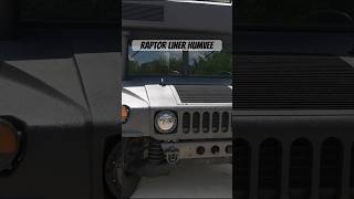 Raptor Liner Humvee Build camper humvee camperconversion truck offgrid [upl. by Atinid]