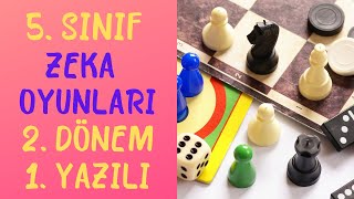 5 Sınıf Zeka Oyunları 2 Dönem 1 Yazılı [upl. by Beore]