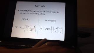 Aula de Anuidades antecipadas diferidas e perpetuas [upl. by Erdnad]