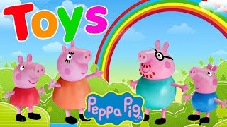 PEPPA PIG TOY EPISODES ★ PLAY DOH VIDEOS Peppa Dough Playsets [upl. by Terbecki]