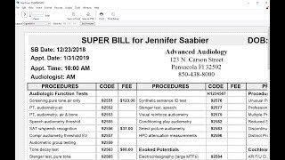 Superbill Customization [upl. by Raquela]