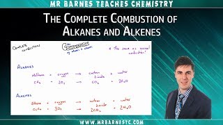 GCSE 19 Separate Chemistry 9 The Complete Combustion of Alkanes and Alkenes [upl. by Yznel]