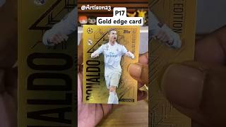 Ronaldo golden card  Topps Match Attax 202425 multipack opening [upl. by Happ]