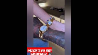 Vybz kartel buy wifey Cartier Watch vybezkartel gazanation cartier duet [upl. by Cantlon]