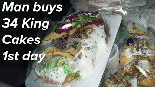 Man buys 34 King Cakes for Kings Day [upl. by Sik]