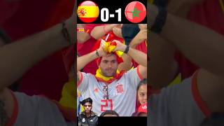 Morocco vs Spain Epic match short🥶🥵morocco spain football foryou [upl. by Fae660]