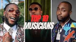 Top 10 Nigerian Artists of 2024 [upl. by Aicenad242]