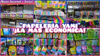 PAPELERÍA ECONÓMICA ÚTILES ESCOLARES Y MÁS  quotPAPELERIA YAMIquot ¡LA MÁS ECONÓMICA 😱  CENTRO DE CDMX [upl. by Anthea]