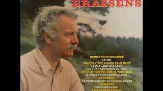 Georges Brassens  Fernande 1972 – 10 Le Roi [upl. by Hayikat585]