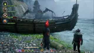 Dragon Age Inquisition  Stormcoast part 2  Blades of Hessarian and Apostates Cabin [upl. by Leanor299]