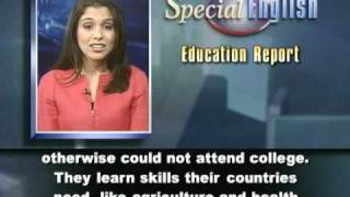 VOA Learning English  Education Report  393 [upl. by Nodnerb51]