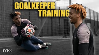 Goalkeeper Training with 68 Jamal Blackman❗️ Full Session  1YNX Goalkeeping [upl. by Yellek]