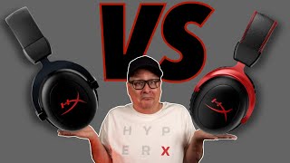 HyperX Cloud Core Wireless VS HyperX Cloud 2 Wireless [upl. by Nerahs]