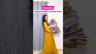 😳 Meesho designer gown haul 😍 Meesho gown haul gown designergowns meesho shortsvideo [upl. by Arvy550]