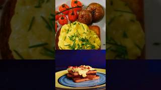 Trying gordon Ramsays viral scrambled eggs food gordonramsay shortvideo shorts cooking fire [upl. by Verne149]