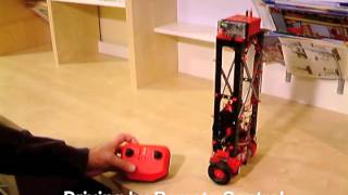 FischerTechnik Balancing Robot on Wheels [upl. by Adin374]