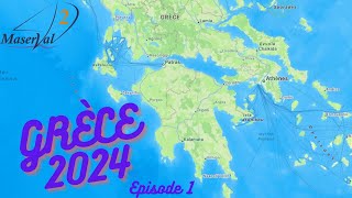 Grèce 2024 Ep1  De Preveza vers Lefkada Desimi Vasiliki [upl. by Mauri]