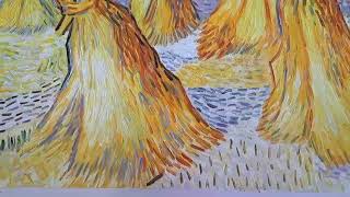 Bringing Van Gogh to Life Finished Oil Reproduction of Sheaves of Wheat [upl. by Aerua]