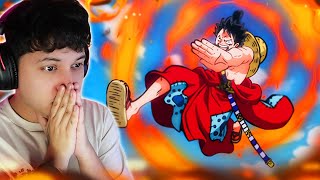 LUFFYS FIRST RED HAWK IN WANO  One Piece Episode 904905 Reaction [upl. by Anikas]