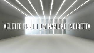 Velette in cartongesso da incasso per luce diffusa [upl. by Manton]