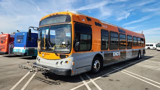 Ex LACMTA 2009 NABI Metro 45C CNG 8273 [upl. by Ayaet]