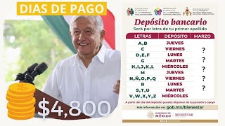 💥ULTIMOS PAGOS DE PENSION BIENESTAR JULIO💥ADULTOS MAYORES [upl. by Miltie]