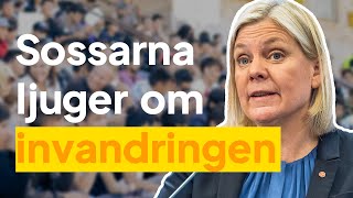 Socialdemokraterna ljuger om sin egen migrationspolitik [upl. by Ofori190]