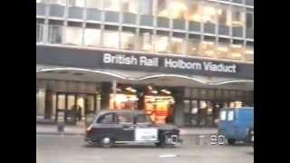 Holborn Viaduct station London 1990 [upl. by Brander]