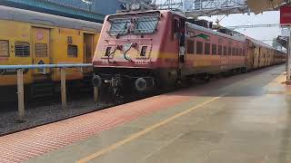 16323 Coimbatore Mangalore express and 56602 Shoranur special from Kannur Railway station [upl. by Warford]